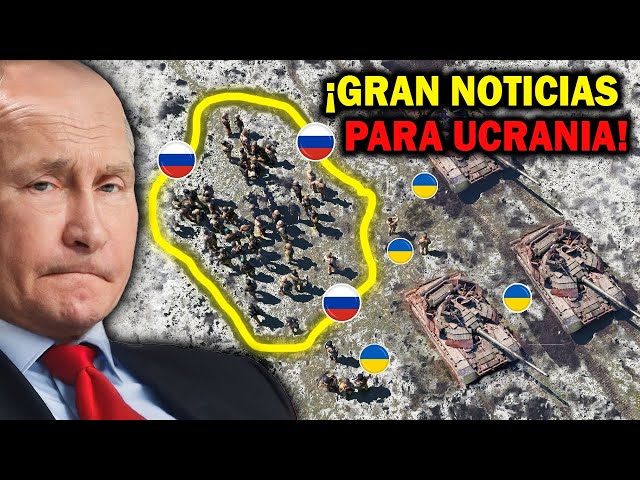 ¡Emboscada mortal! Las fuerzas especiales ucranianas atraparon al ejército ruso en Kursk! Putin Luto