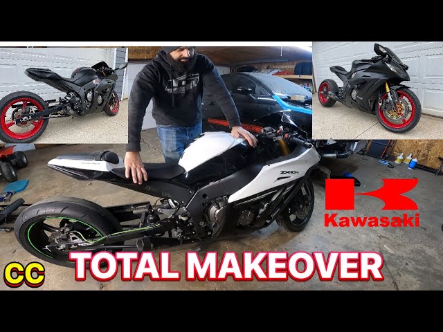 KAWASAKI ZX10 MAKEOVER/PROBLEMS