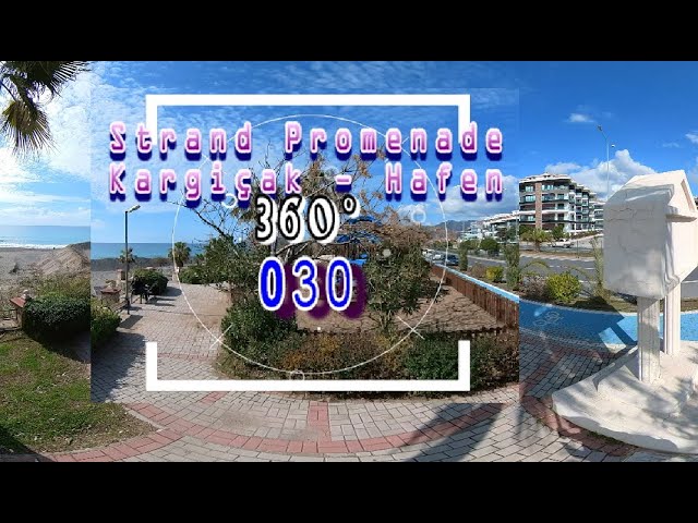 Alanya Promenade von Kargiçak   Hafen 360°  030