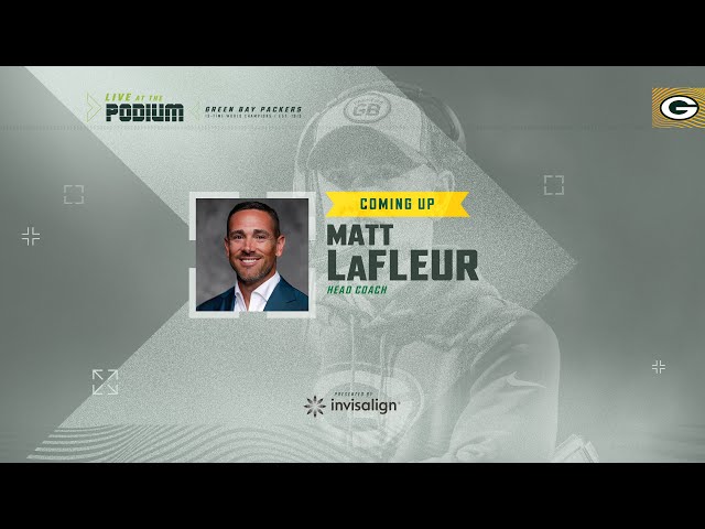 Head Coach Matt LaFleur Press Conference