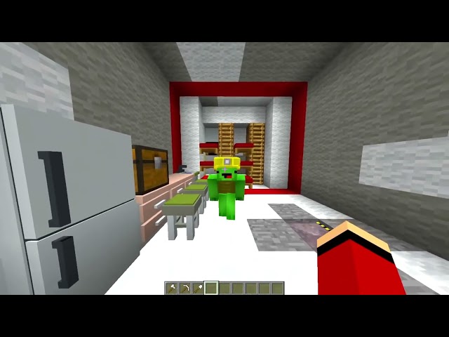 WHY JJ and Mikey Build Secret Bunker in DOG in Minecraft!    Maizen