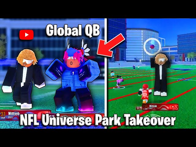 I Hired A Global QB In NFL Universe To Carry Me In A Park TAKEOVER