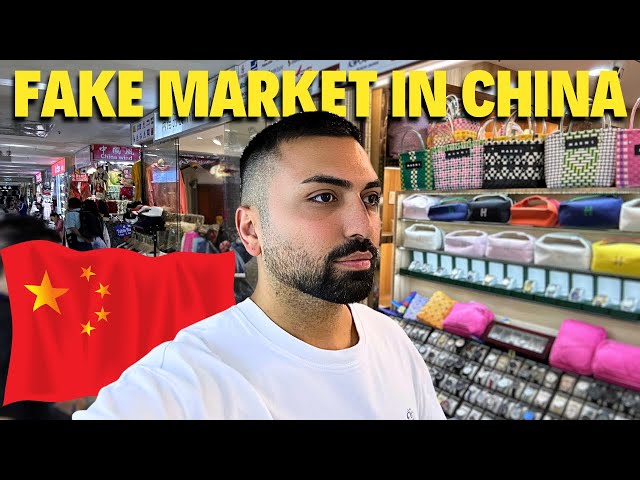 Shopping in a Fake Market in CHINA 🇨🇳 (GHOST TOWN?)