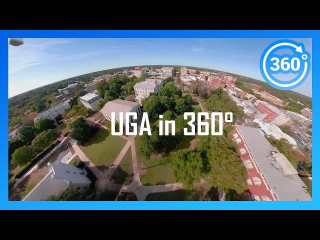 [2020] UNIVERSITY OF GEORGIA in 360° (drone/walking/driving campus tour)