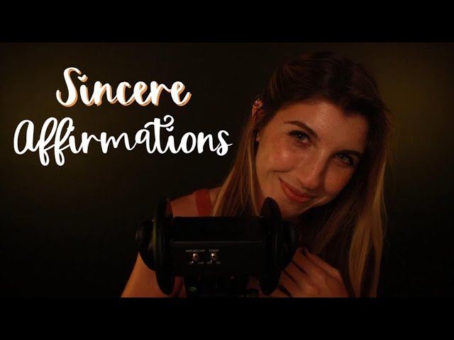 ASMR Sincere Affirmations that ACTUALLY WORK ~ Unpredictably Whispered & Soft Spoken