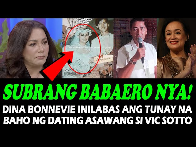 GRABE PALA!❗ DINA BONNEVIE HINDI NA KINAYA❗ IBINUKING ANG TOTOONG KULAY NI VIC SOTTO