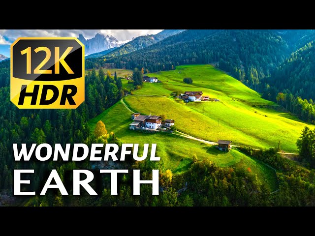 Wonderful Planet Earth: Breathtaking Scenery in 12K HDR 240fps Dolby Vision for 8K & 4K HDR TVs