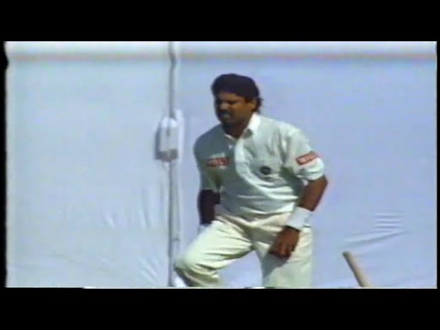 Kapil Dev Last Over in International Cricket | Excellent Full Over | INDIA vs WI | Faridabad 1994