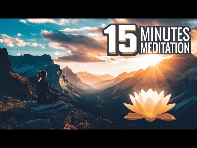 RELAX NOW With 15 Minutes of SOOTHING Meditation Music!