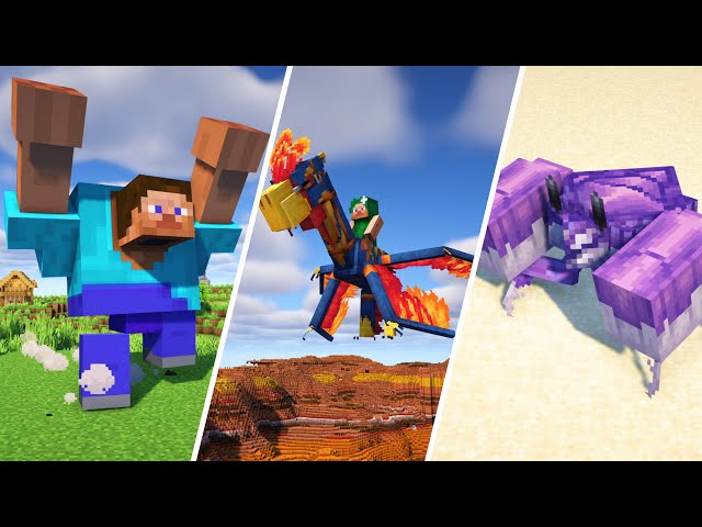 15 Amazing Minecraft Mods ! (1.20.1 and 1.21) | Monstrosteve