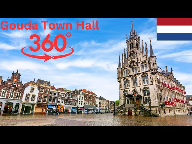 VR Tour of Gouda weekly Market and City hall  - 8 June 2023