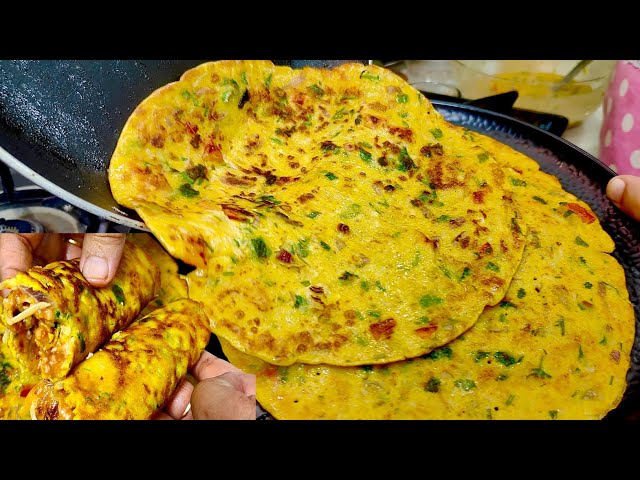 Sabziyoon Ka Pura Fayda Uthaye Bina Bele Bina Goonde | Egg Aloo  Paratha Aise Banaye