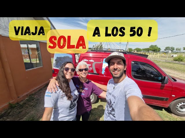 Se JUBILÓ y AHORA VIAJA SOLA A LOS 50 ! - Van Tour MINI CAMPER BERLINGO