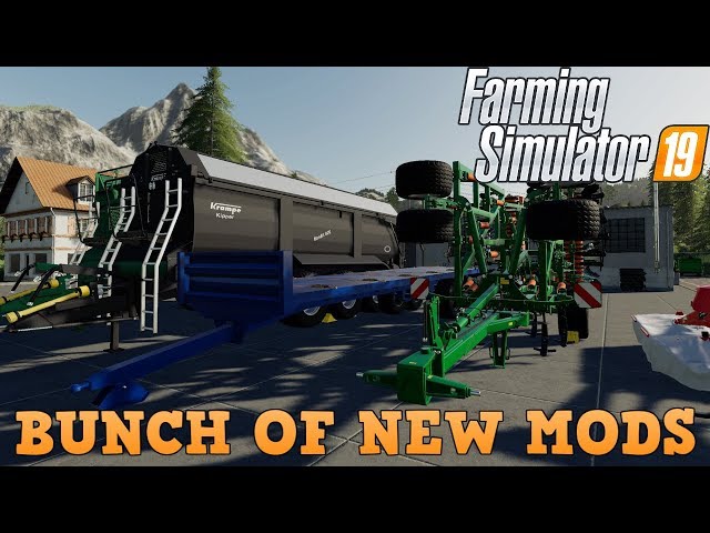 Farming Simulator 19 NEW Mods Again 1-24-19