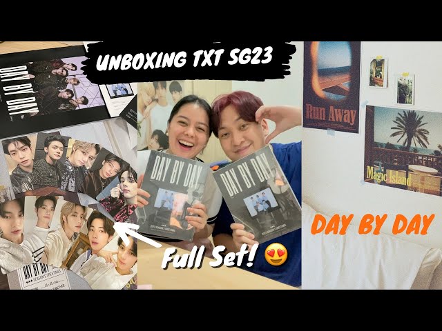 MOA Housemates - Unboxing TXT Season’s Greetings 2023 Day by Day