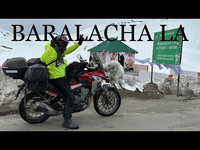 Frozen Baralacha La Pass | Ladakh Bike Trip 2023 | Indore to Ladakh | The Redbull Biker