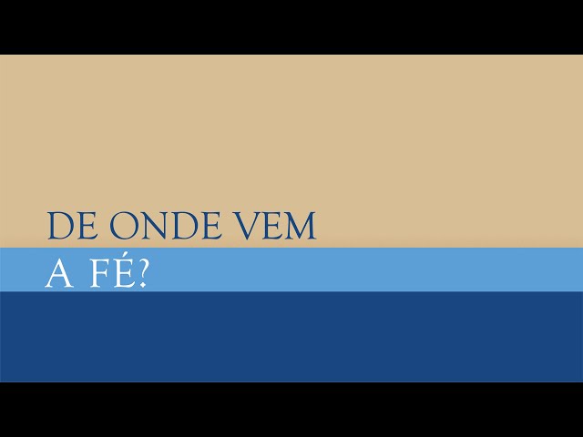 Trigueirinho | De onde vem a Fé?