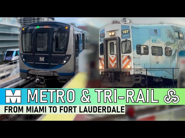 Miami Transit: Tri-Rail and Metrorail