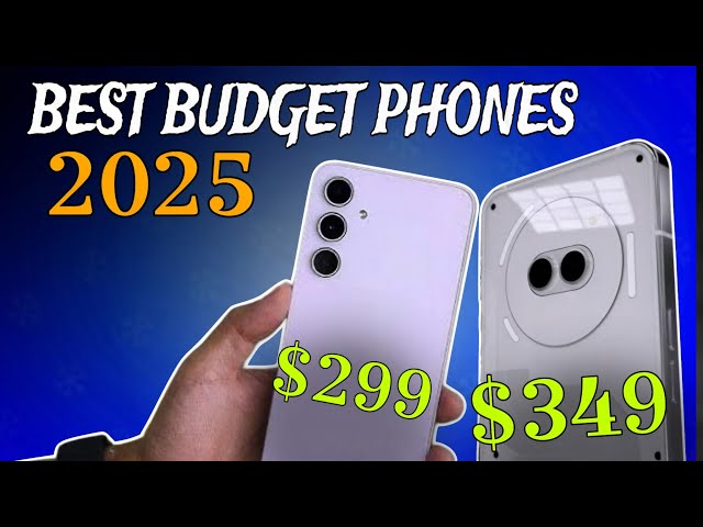 Best BUDGET Phones In 2025 - Watch Before BUYING