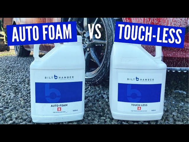 Bilt Hamber Touch-Less Snow Foam vs Auto Foam | Which is the Best?