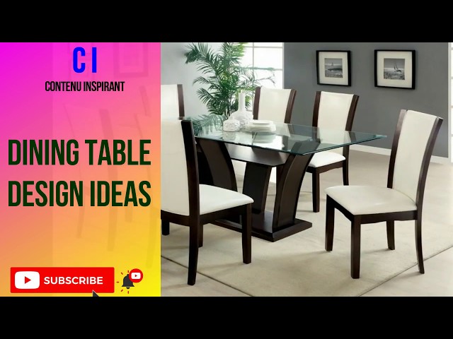 dining table design ideas