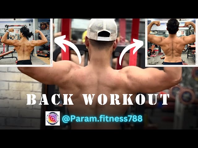 Back workout how to train most effective back🔥workout