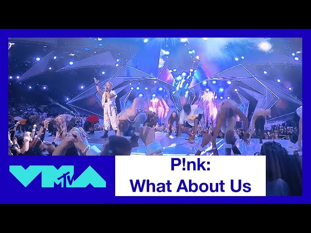 P!nk 360° Performance of 'What About Us' | 2017 VMAs | MTV