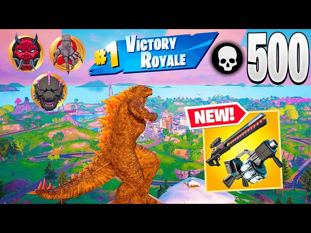 High Elimination Solo vs Squads GODZILLA Wins Full Gameplay - Fortnite Chapter 6 Season 1