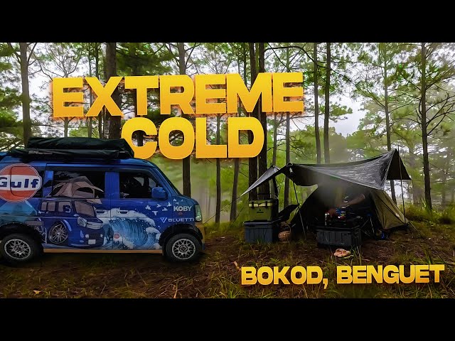 COLDEST CAMPING EXPERIENCE | Bokod, Benguet Part 1