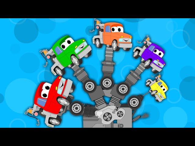 Ralph and rocky | Tow Truck | Finger Family | Car Rhyme for Kids & Toddlers