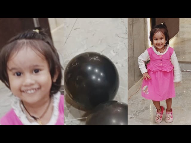 Amaira play with balloons🎈🎈🎈#viral