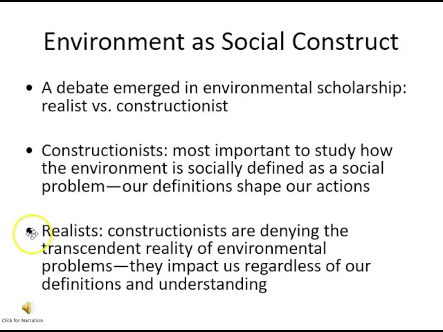 Constructionist Theory and Environment