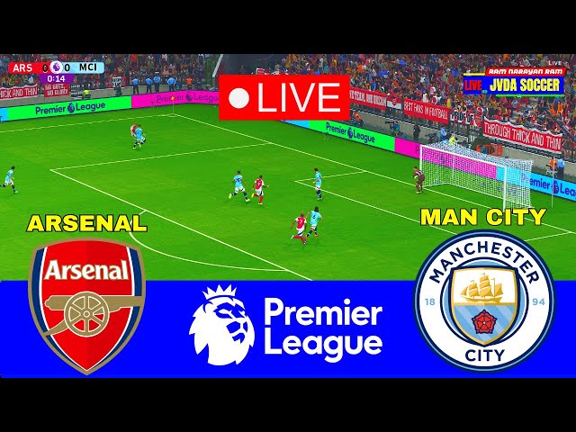 LIVE 🔴 ARSENAL vs MAN CITY || English Premier League || Full Match All Goals || Pes 21