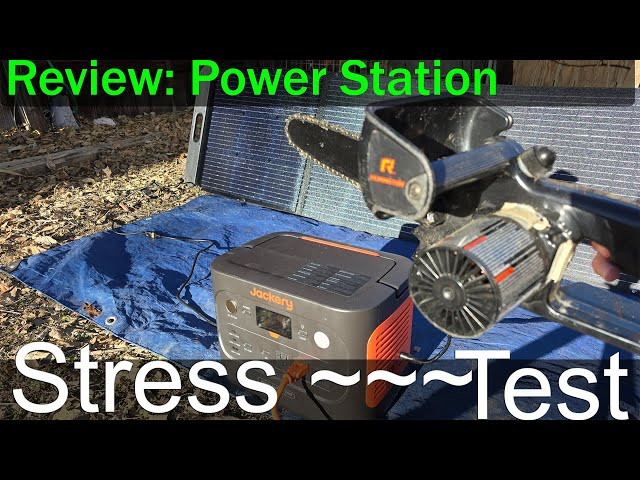 Jackery Explorer 1000 v2 Review & Stress Test - Solar Generator Power Station