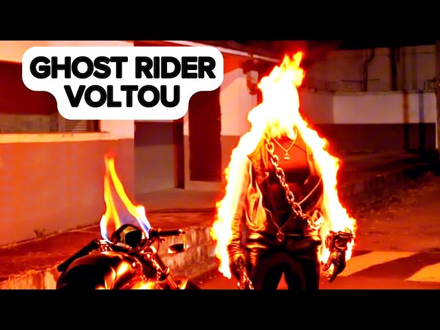 Motoqueiro Fantasma Retorna as Ruas - Ghost Rider Prank 2025