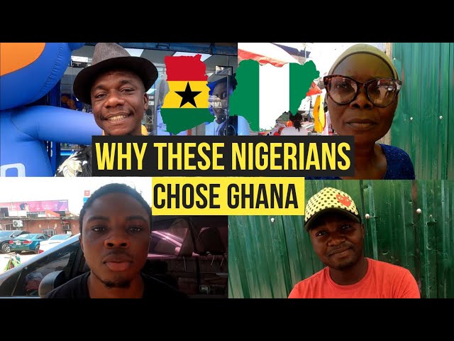 Asking NIGERIANS Living In GHANA, Why They Chose GHANA Over Other AFRICAN Countries || Kamma Dyn