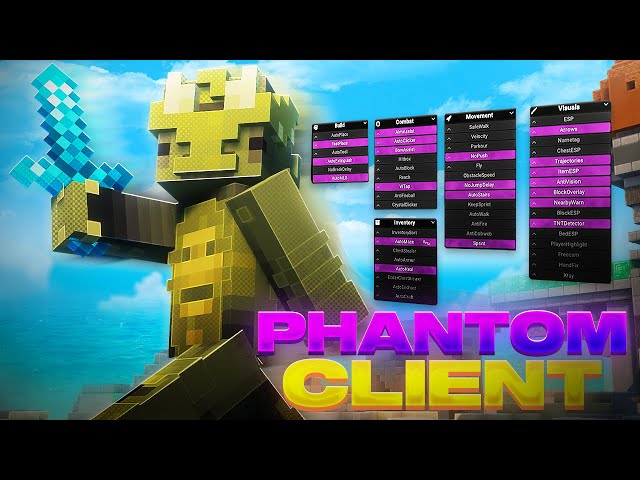 1.21.1 Hack Client: Phantom Client in 2025 - Best PvP Client? | Minecraft Java Edition