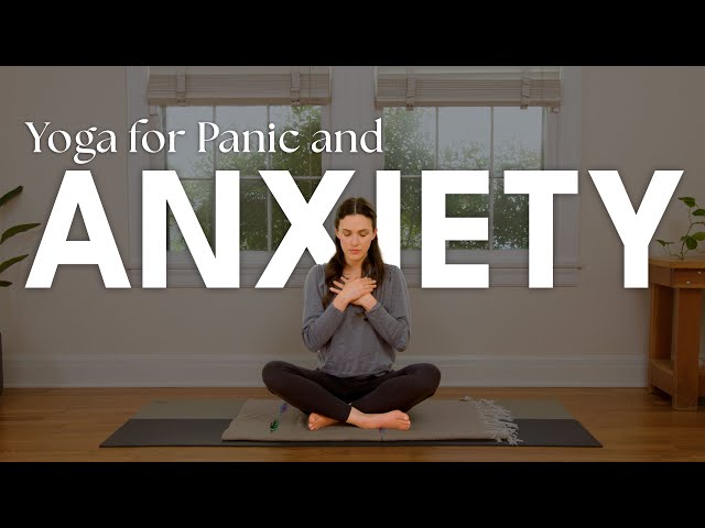 Yoga For Panic And Anxiety | 15 Minute Yoga Practice