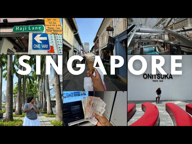 SINGAPORE TRAVEL VLOG| Haji Lane, nightlife, the BEST spots, The Jewel Waterfall, WILL I COME BACK?