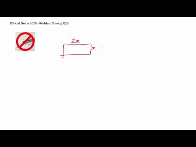 Official Guide 2015 Problem Solving Q13