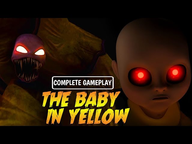 The Baby In Yellow Gameplay Walkthrough All Levels Complete