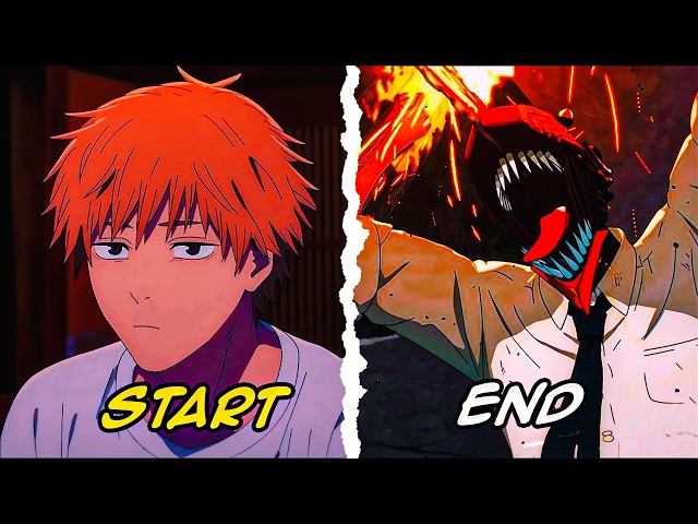 The Entire story of Chainsaw Man Anime under 1 Hour!