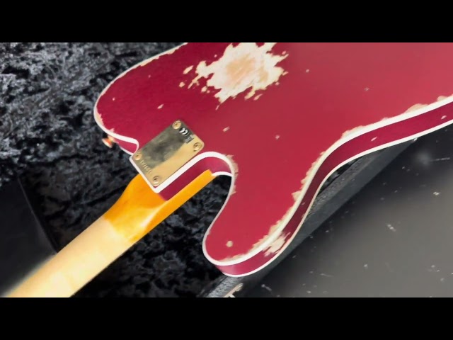 Fender Custom Shop Wildwood Dealer Select WW10 Telecaster Custom Josefina Relic Red Sparkle 2023