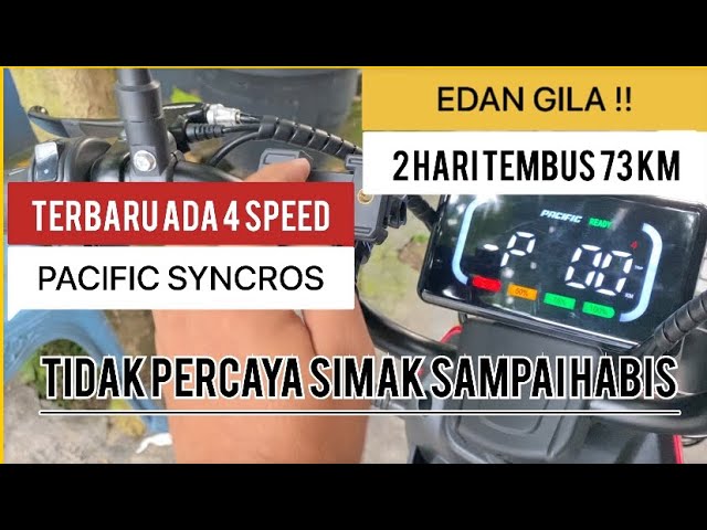 review setelah 73 KM PACIFIC SYNCROS 3.0 JUJUR !! solusi bbm naik  #pacific #sepedahlistrik