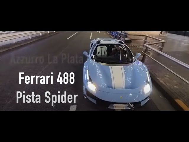 【4K 360°】Tokyo Night Drive - Video 2 - Ferrari 488 Pista Spider