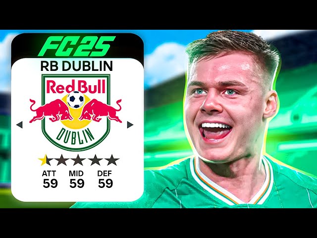 I Created Red Bull Dublin In FC25