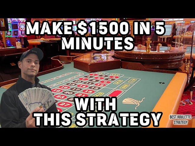 Make $1500 In 5 Minutes With This Roulette Strategy