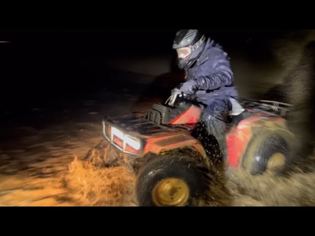 Destroying Bison’s Four-wheeler