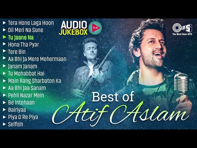 Best of ATIF ASLAM Songs | Bollywood Romantic Love Songs | Audio Jukebox | Hindi Hit Songs