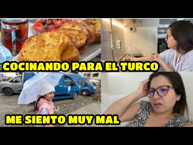 DESAYUNO PARA EL TURCO 🥰 /ESTE DOLOR NO ME DEJA / VAMOS DE EMERGENCIAS 😮‍💨